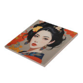 Chinesische Frauen in orientalischer Exquisition Fliese (Seite)