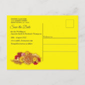 Chinesische Frühlingsfestspiele Ankündigungspostkarte (Rückseite)