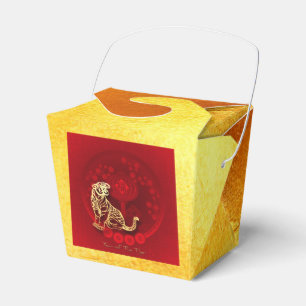 Chinesische FU Luck Laterne Tiger Jahr Gruß TOFB Geschenkschachtel
