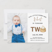 Chinesische Geburtstagspartei mit Knödel Einladung (Vorderseite)