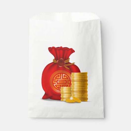 Chinesische Geldtasche Geschenktütchen (Vorderseite)