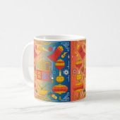 Chinesische Geschenkidee für ein neues Jahr Kaffeetasse (Vorderseite Links)