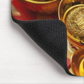 Chinesische Goldbarren Mousepad (Ecke)