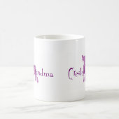 Chinesische Großmutter mit Haube Kaffeetasse (Mittel)