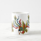 Chinesische Hahn-Kunst-Entwurfs-Tasse Kaffeetasse (Mittel)