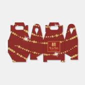 Chinesische Hochzeit 中 礼 喜 式 盒 礼 欢婚 Geschenkschachtel (Ungefaltet)