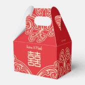 Chinesische Hochzeit Dankeschön-Box Geschenkschachtel (Vorderseite)