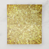 Chinesische Hochzeit doppeltes Glück Herz formale Platzkarte (Innenseite Aufgefaltet)