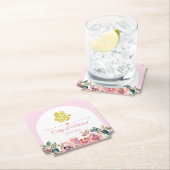 Chinesische Hochzeit in Rosa Untersetzer (Vor Ort)