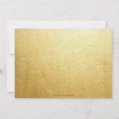 Chinesische Hochzeit mit doppeltem Glück - Save th The Date (Rückseite)