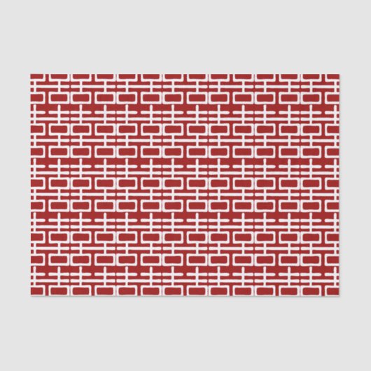 Chinesische Hochzeit mit doppeltem Glück Seidenpapier (Vorderseite)