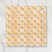 Chinesische Hochzeit peranakan Geschenkanhänger (Rückseite)