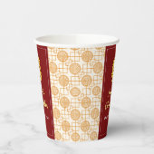 Chinesische Hochzeit peranakan Pappbecher (Links)