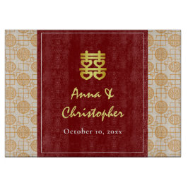 Chinesische Hochzeit peranakan Schneidebrett