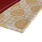 Chinesische Hochzeit peranakan Schneidebrett (Ecke)