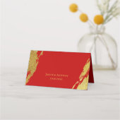 Chinesische Hochzeit Platzkarte (Rückseite)