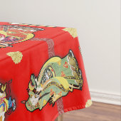 Chinesische Hochzeit viel Glück-Tischdecke Tischdecke (Beispiel)