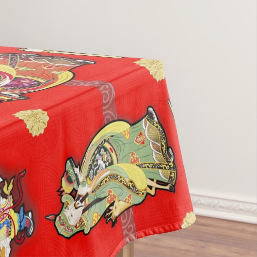 Chinesische Hochzeit viel Glück-Tischdecke Tischdecke (Beispiel)