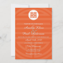 Chinesische Hochzeitseinladung Einladung