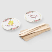 Chinesische Hochzeitskrieg-Blume Fächer (Non-assembled)