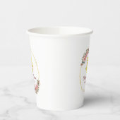 Chinesische Hochzeitskrieg-Blume Pappbecher (Links)