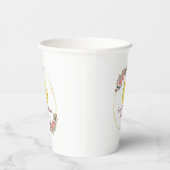 Chinesische Hochzeitskrieg-Blume Pappbecher (Rechts)