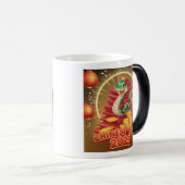 Chinesische Holzschlange Verwandlungstasse (VorderseiteRechts)