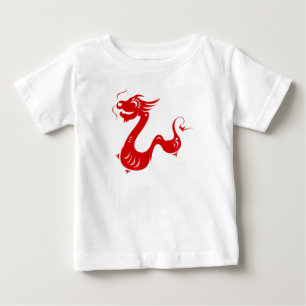 CHINESISCHE ILLUSTRATION DES BABY T-SHIRT