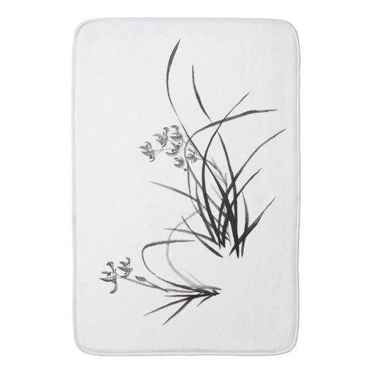 Chinesische Iris im Frühling Badematte (Vorderseite Vertikal)