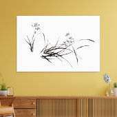 Chinesische Iris im Frühling Leinwanddruck (Insitu (Wohnzimmer))