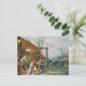 Chinesische Jagd, c.1742 Postkarte (Stehend Vorderseite)