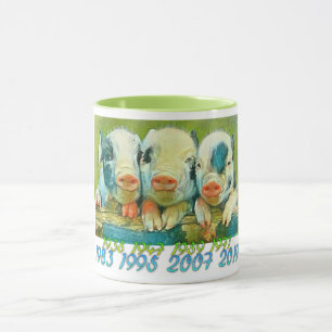 Chinesische Jahre des Schweins Tasse