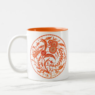 Chinesische Jakobsblume - Mandarin Orange Zweifarbige Tasse