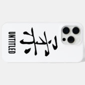 Chinesische Kalligraphie-Soft-#001- Case-Mate iPhone Hülle (Rückseite (Horizontal))