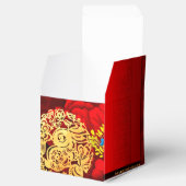 Chinesische Kaninchen-Papier-schneiden Peonies Neu Geschenkschachtel (Geöffnet)