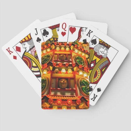 Chinesische Karnevalslechten Spielkarten (Rückseite)