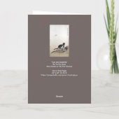 Chinesische Katzenmalerei Karte (Rückseite)