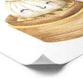 Chinesische Klammer - Karten und Geschenke Babydus Poster (Ecke)