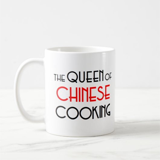Chinesische Kochkönigin Kaffeetasse (Links)