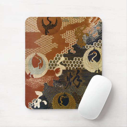 Chinesische Krane Mousepad (Mit Mouse)