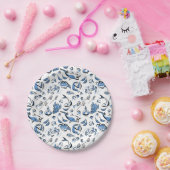 Chinesische Küche Tinte Zeichnend Papier Teller (Party)