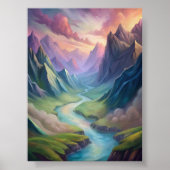 Chinesische Kultur und Natur Poster (Vorne)