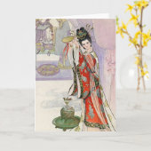 Chinesische Kunst 13 wikipedia dot org Karte (Gelbe Blume)