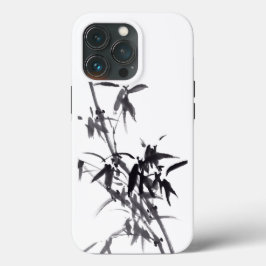 Chinesische Kunst mit Bambusmalerei Case-Mate iPhone Hülle
