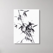 Chinesische Kunst mit  Bambusmalerei  Leinwanddruck (Vorderseite)