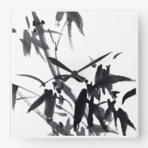 Chinesische Kunst mit Bambusmotiv