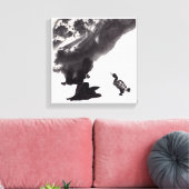 Chinesische Kunst mit Entenmotiv Leinwanddruck (Insitu (Wohnzimmer))