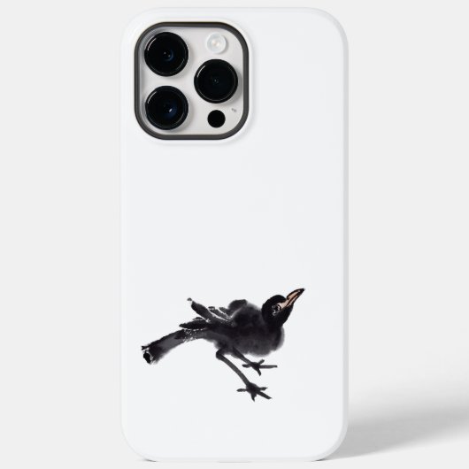 Chinesische Kunst mit Vogelmalerei Case-Mate iPhone Hülle (Rückseite)