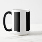 Chinesische Kunst  Tai Chi Tanz in Schwarz & Weiß Verwandlungstasse (Links)