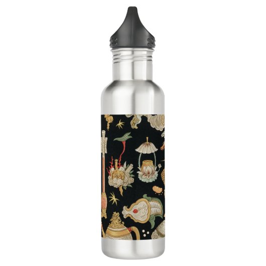 Chinesische Kunstflasche Edelstahlflasche (Links)